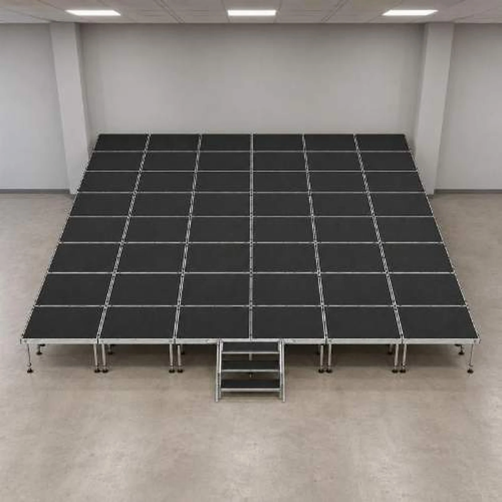 Vista 11 de Set Escenario 12x8 Metros con Escalera Optux